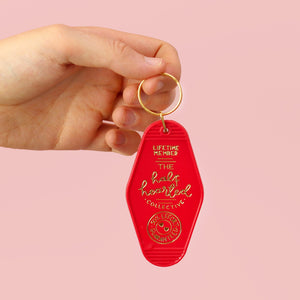 Keyring - The Half Hearted Collective - Red - Oh, Laura