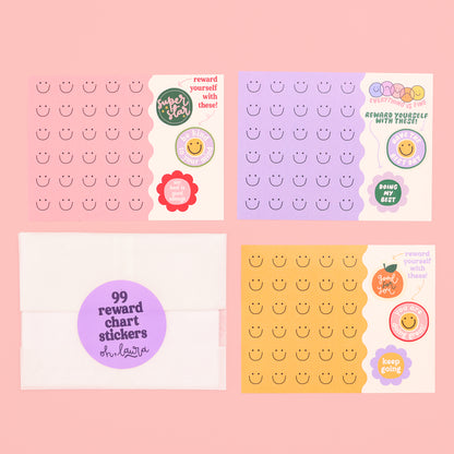 Reward Chart Sticker Sheets