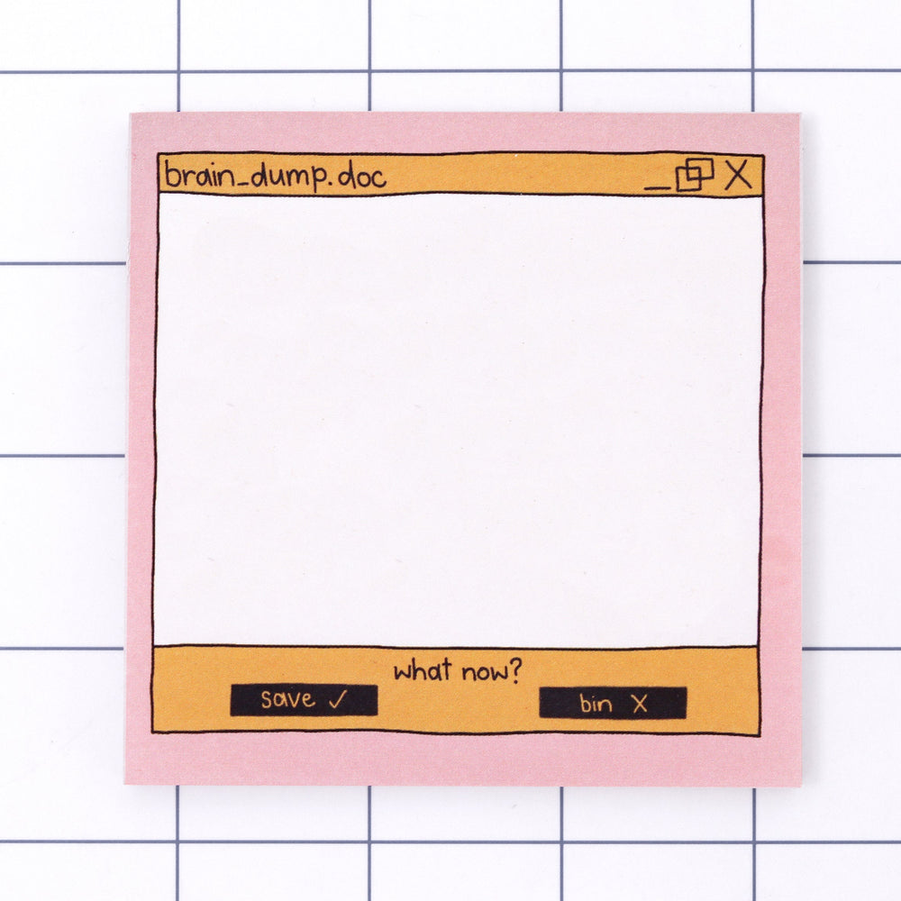 Sticky Notes - Brain Dump - Oh, Laura