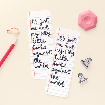 Bookmark - Silly little books - Oh, Laura