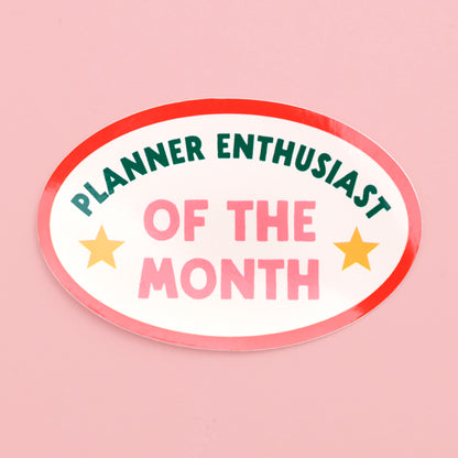 Sticker - Planner enthusiast