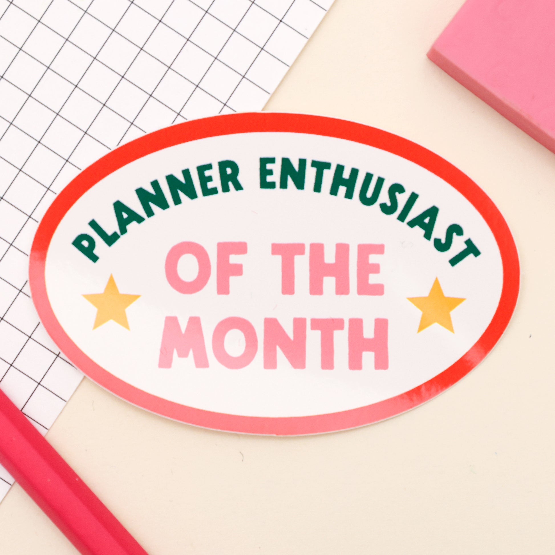 One Month Planner - Yellow - Oh, Laura