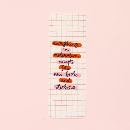 Bookmark - New Books & Stickers