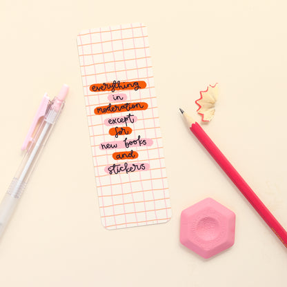 Bookmark - New Books & Stickers