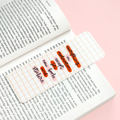Bookmark - New Books & Stickers