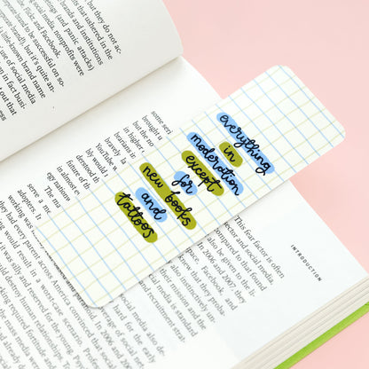 Bookmark - New Books & Tattoos