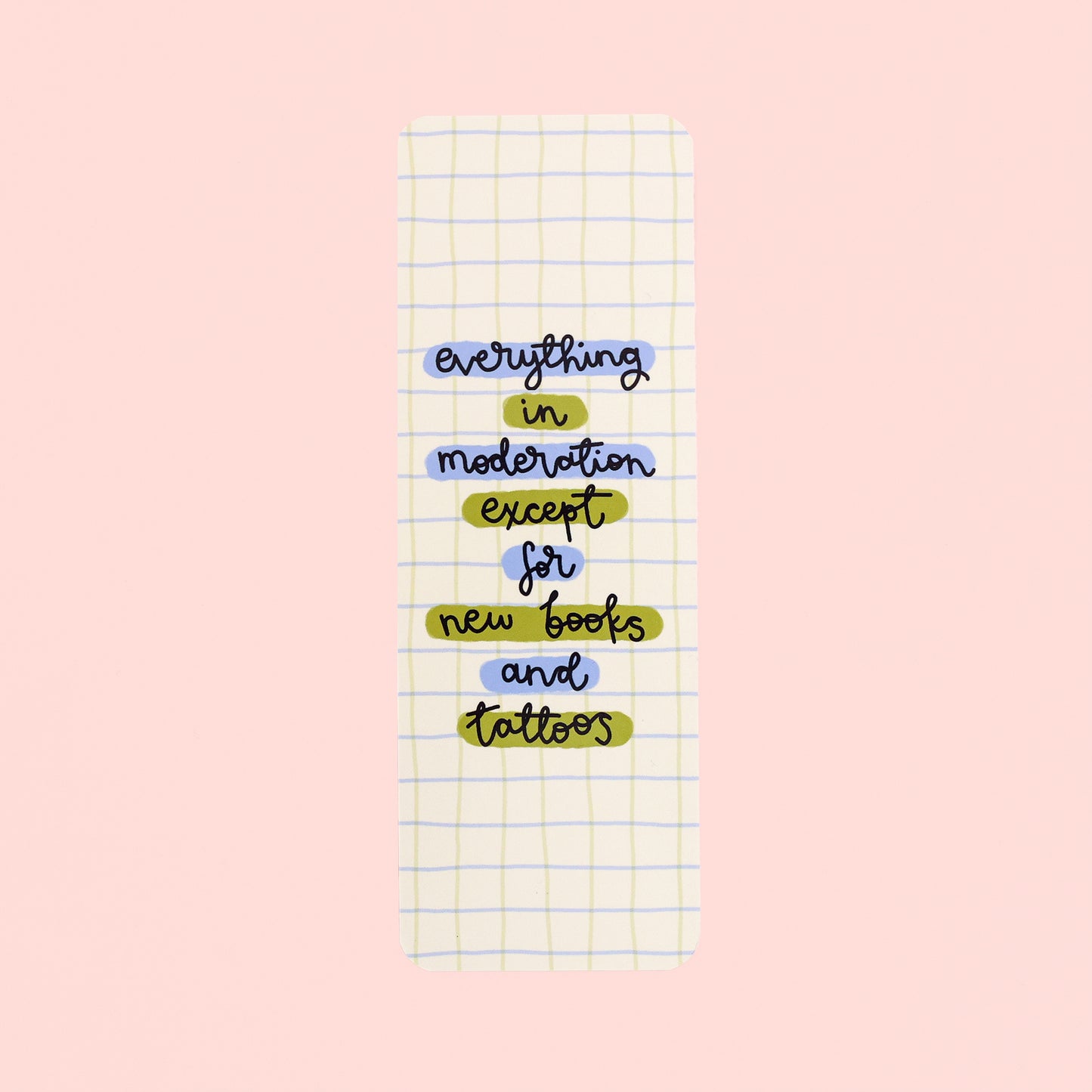 Bookmark - New Books & Tattoos