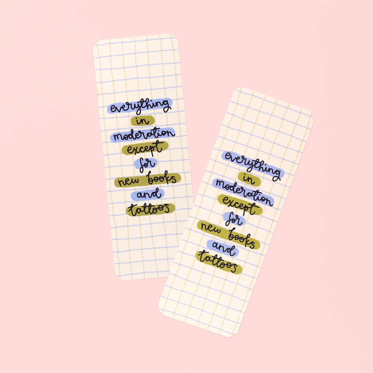 Bookmark - New Books & Tattoos