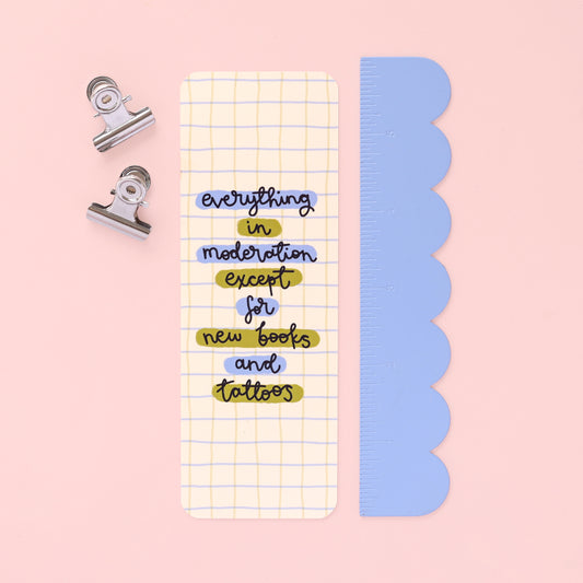 Bookmark - New Books & Tattoos