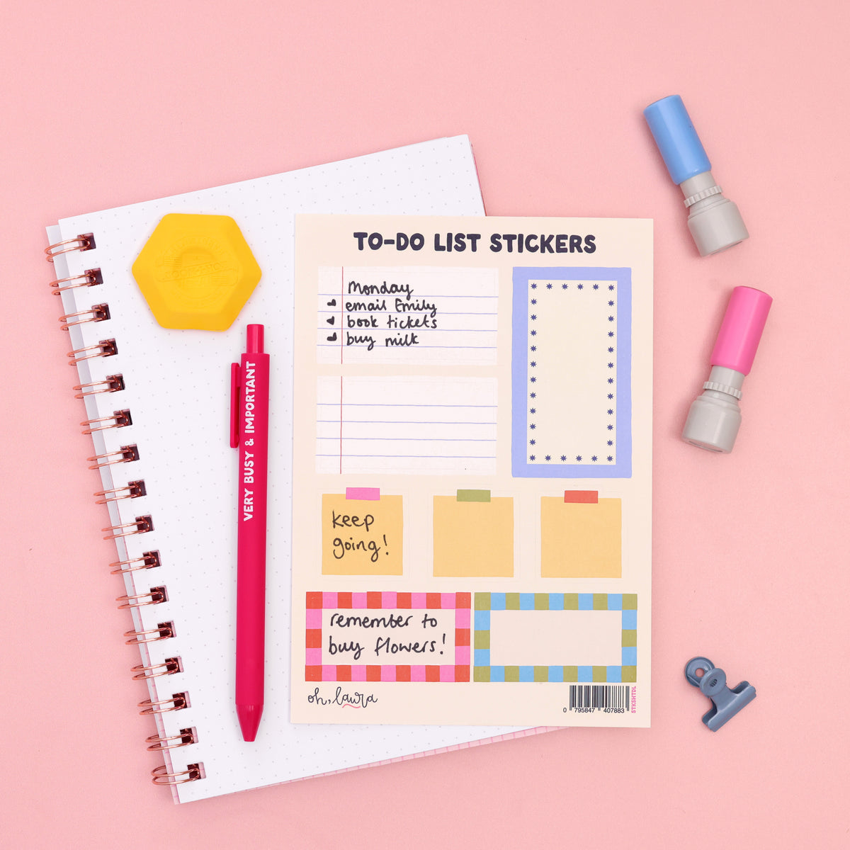 Sticker Sheet - To Do