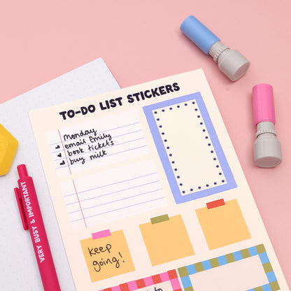 Sticker Sheet - To Do