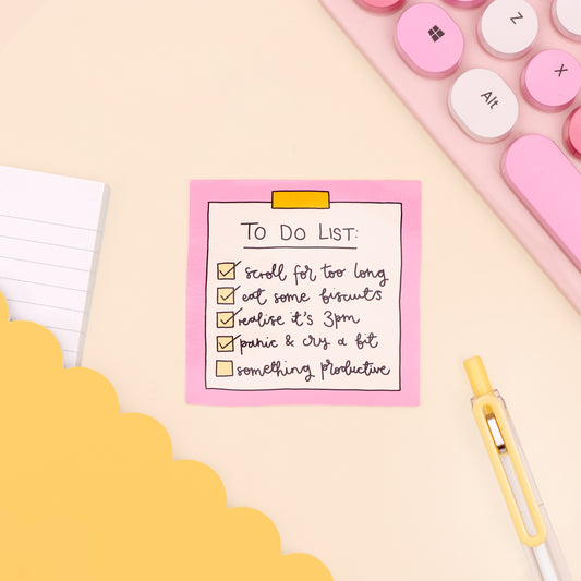 Vinyl Sticker - To Do List