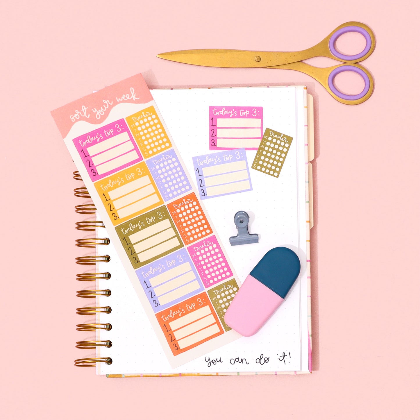 Planner Stickers - Goals & Tracking