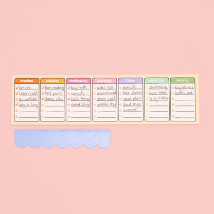 Keyboard Week Planner - Oh, Laura
