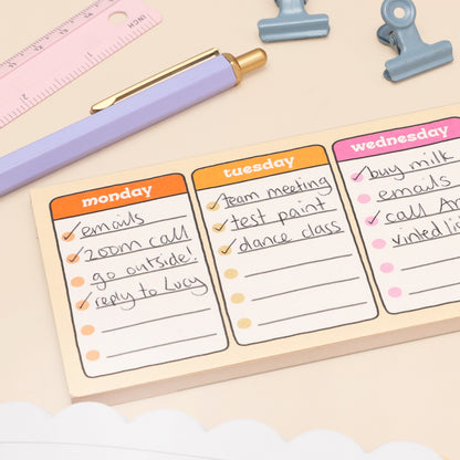 Keyboard Week Planner - Oh, Laura