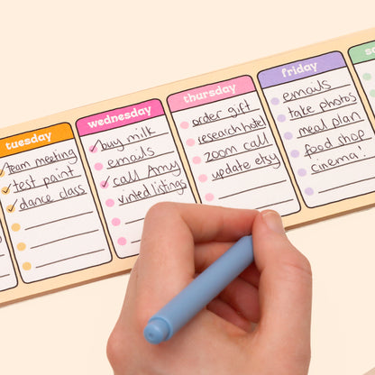 Keyboard Week Planner - Oh, Laura