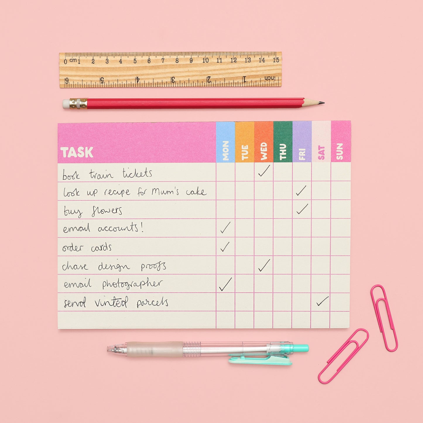 A5 Planner - Weekly Tasks - Oh, Laura