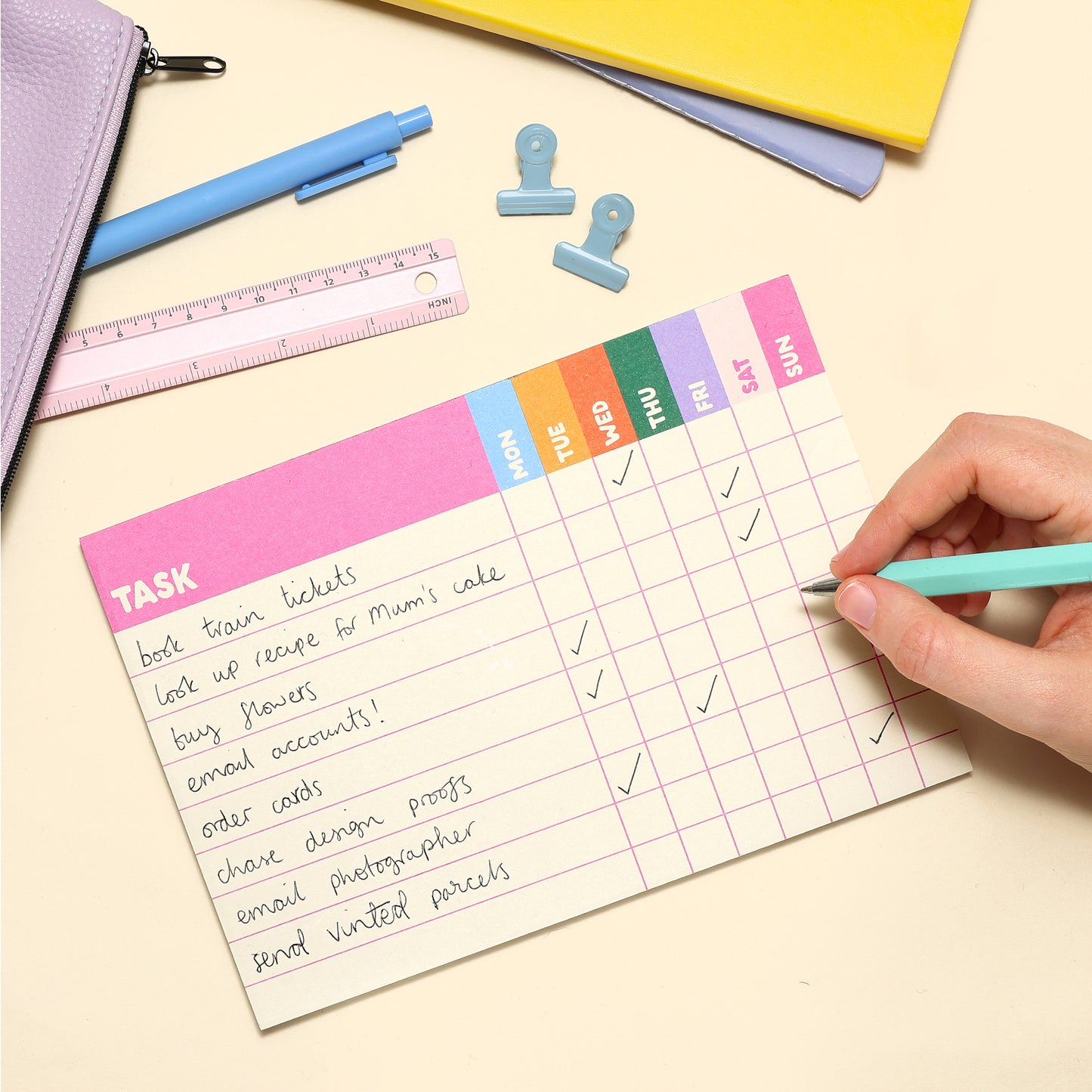 A5 Planner - Weekly Tasks - Oh, Laura