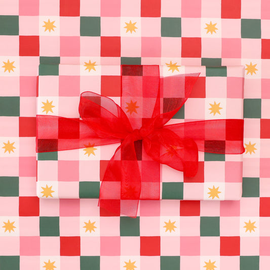 Christmas Gift Wrap - Grid