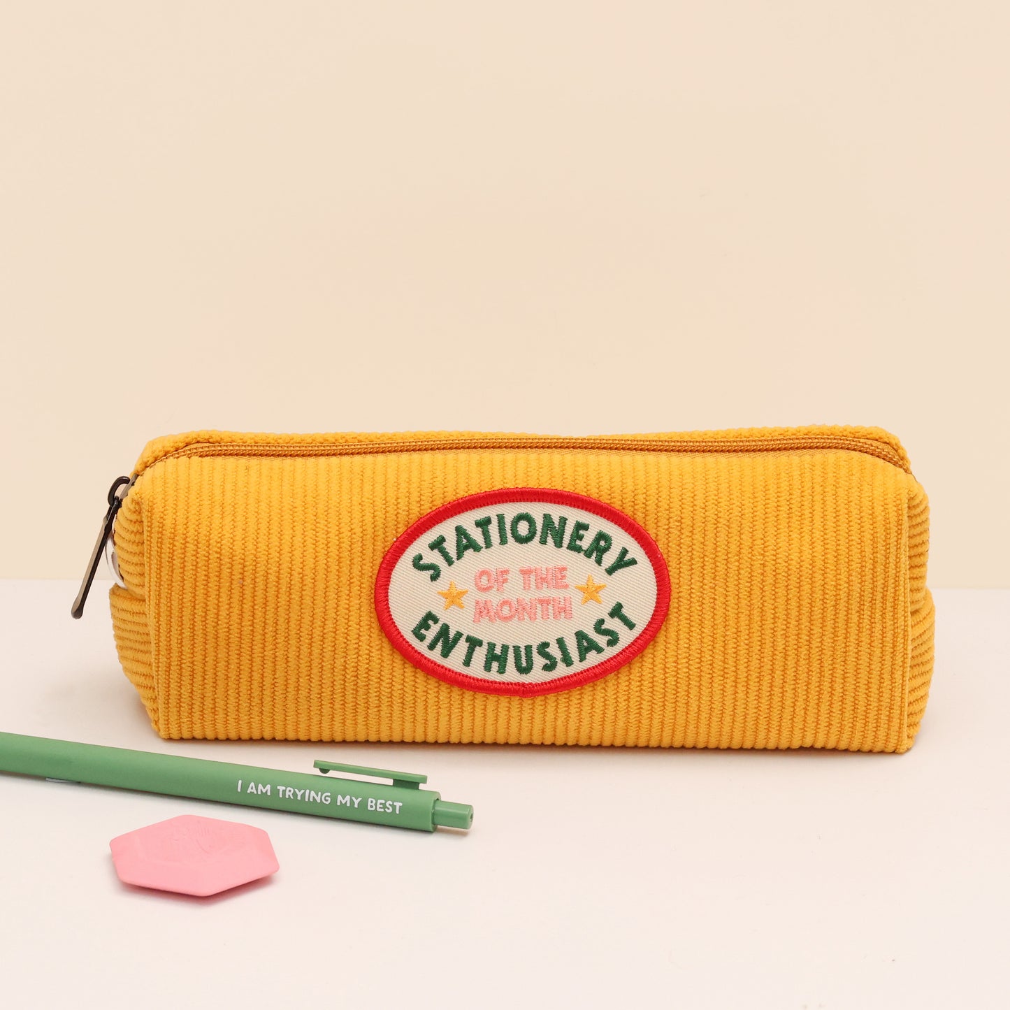 Yellow Pencil Case - Stationery Enthusiast of the Month