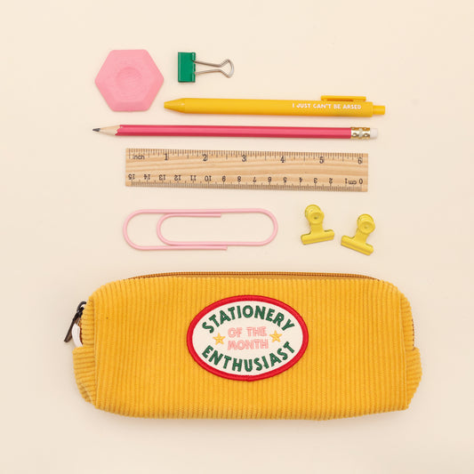 Yellow Pencil Case - Stationery Enthusiast of the Month