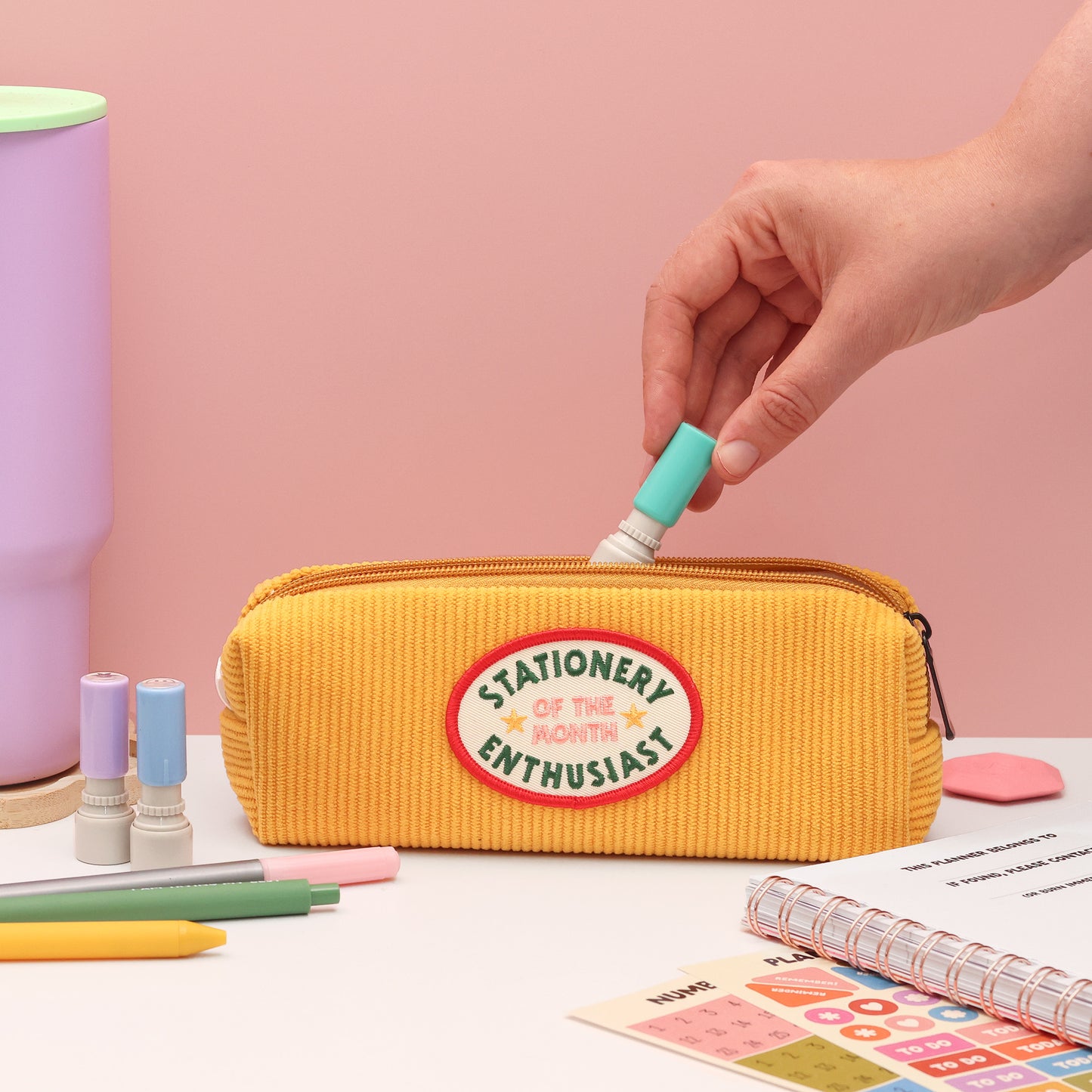 Yellow Pencil Case - Stationery Enthusiast of the Month