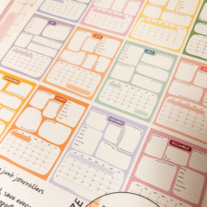 Junk Journal 2026 Calendar