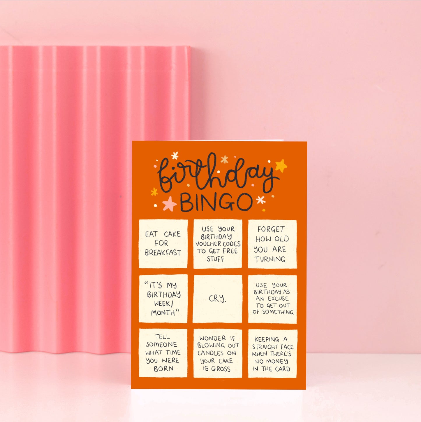 Card - Birthday Bingo