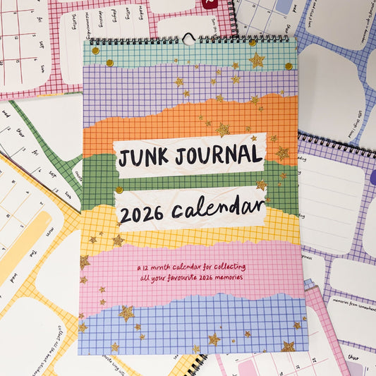 Junk Journal 2026 Calendar