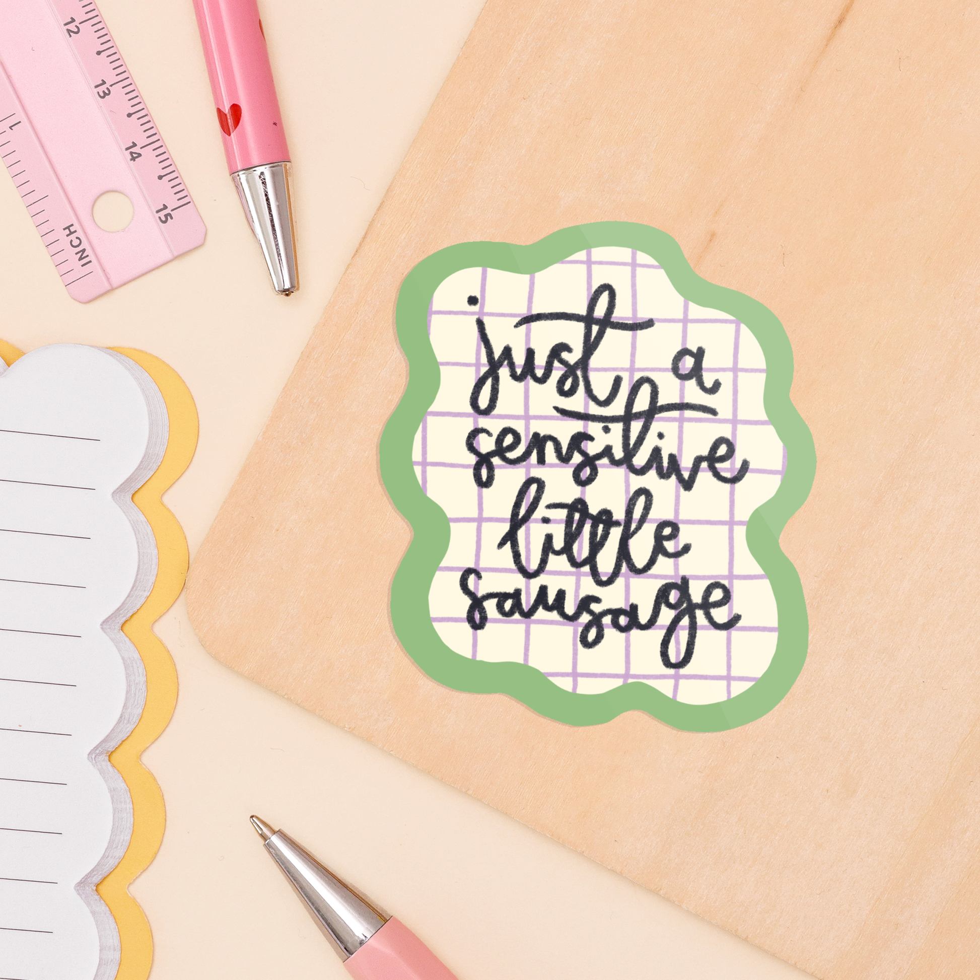 Sticker - Sensitive Sausage - Oh, Laura
