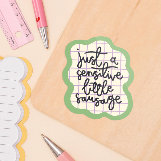 Sticker - Sensitive Sausage - Oh, Laura