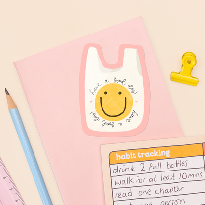 Sticker - Smiley Bag - Oh, Laura