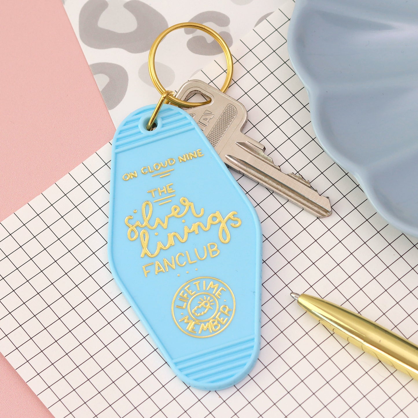 Keyring - The Silver Linings Fanclub - Blue - Oh, Laura