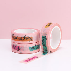 
            
                Load image into Gallery viewer, Washi Tape - Colourful Days - Oh, Laura
            
        