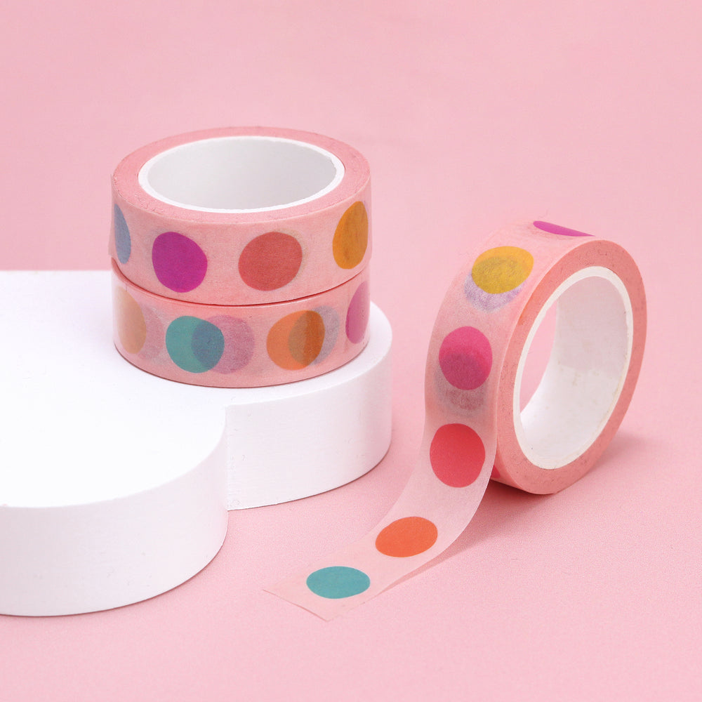 Washi Tape - Colourful Dots - Oh, Laura