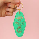 Keyring - The Introvert Social Club - Green - Oh, Laura
