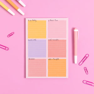 A5 Notepad - Candy - Daily Planner - Oh, Laura