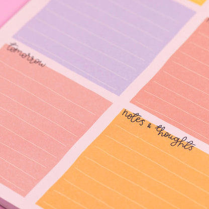 A5 Notepad - Candy - Daily Planner - Oh, Laura