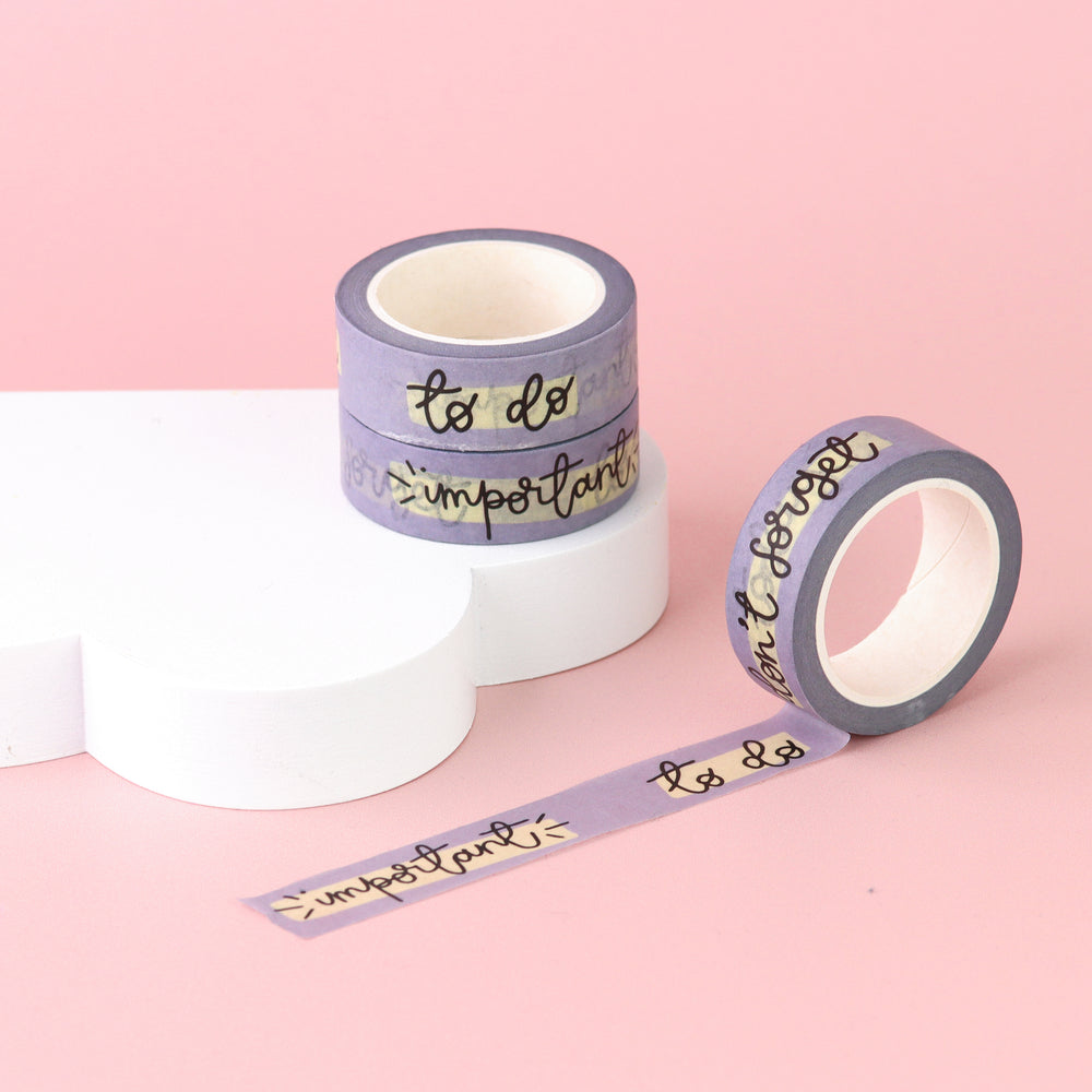 Washi Tape - Lilac Planner - Oh, Laura