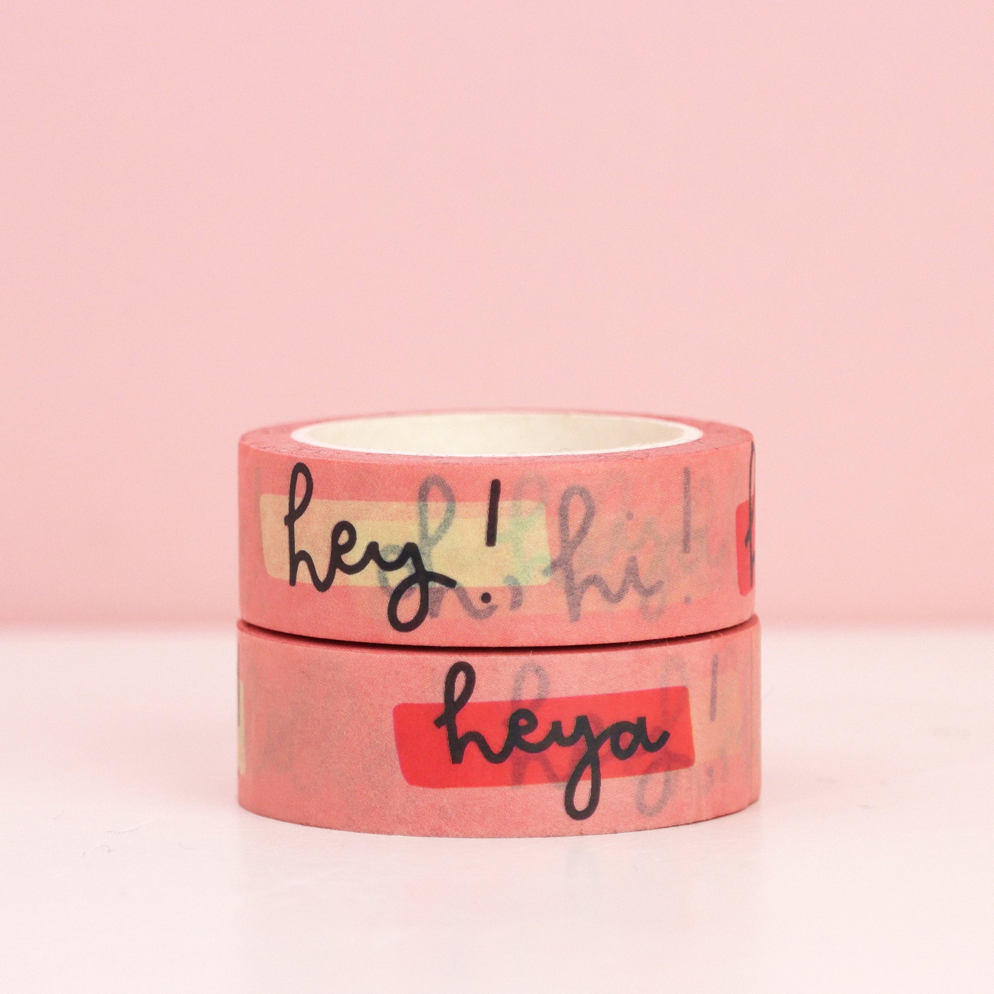 Washi Tape - Pink Hello - Oh, Laura