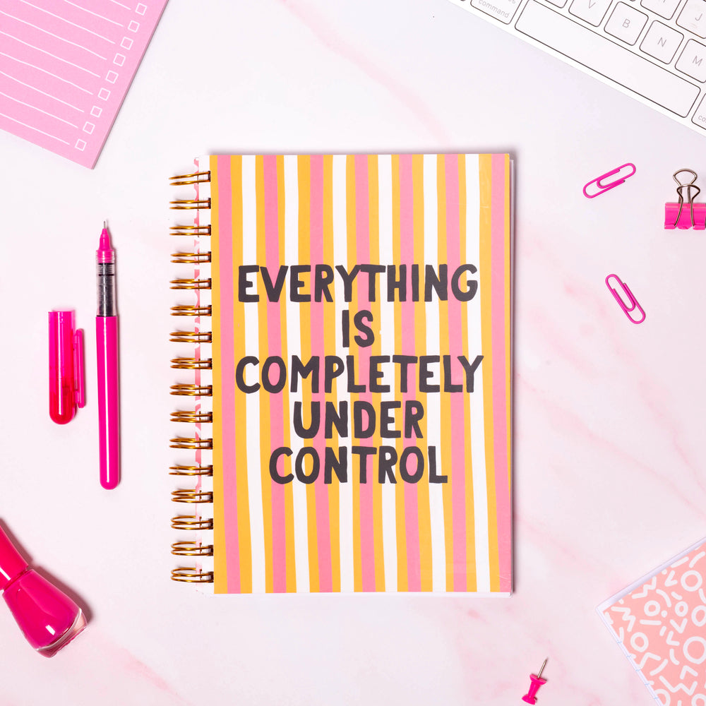 Notebook - Everything Is Completely Under Control - Oh, Laura