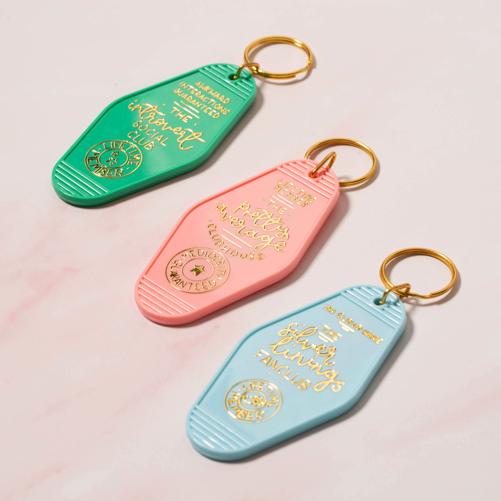 Keyring - The Introvert Social Club - Green β Oh Laura